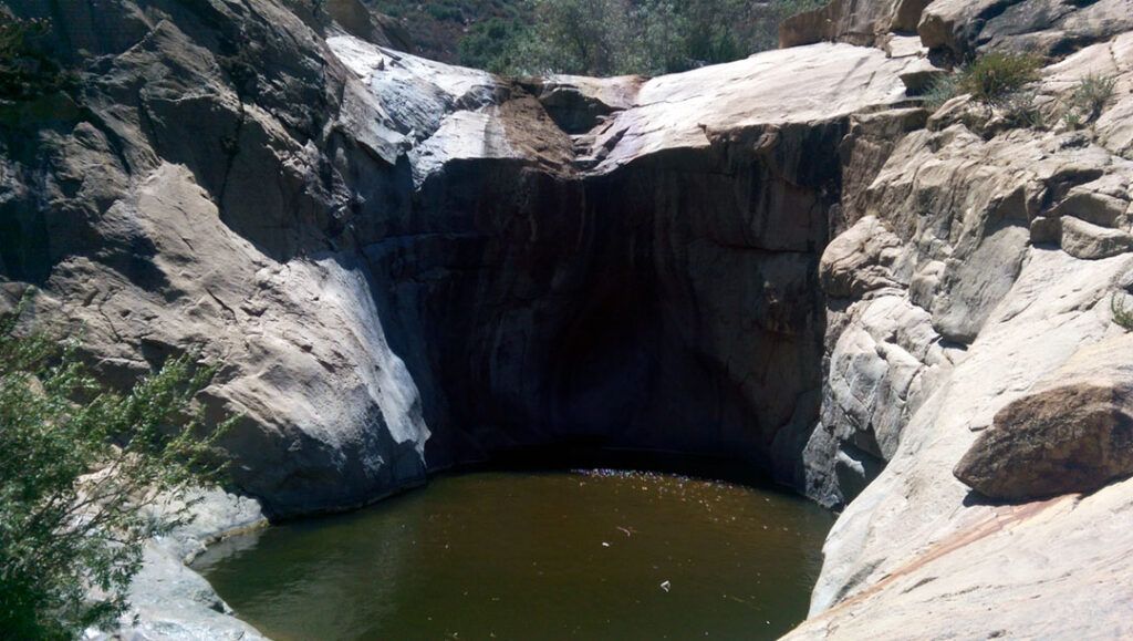 Three Sisters Falls trail waterfall runs dry during summer