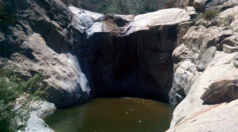 Three Sisters Falls trail waterfall runs dry during summer