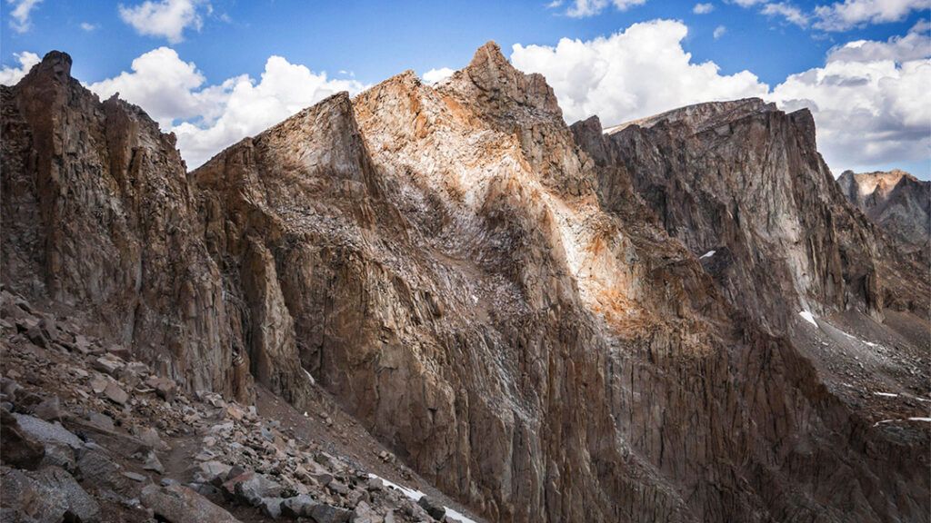 Mount Whitney trail from the west side